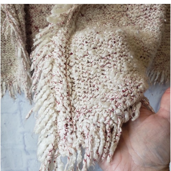 Zara fringe cardigan Sz L - Picture 5 of 6